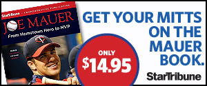 Get your mitts on the Mauer Book, only $14.95